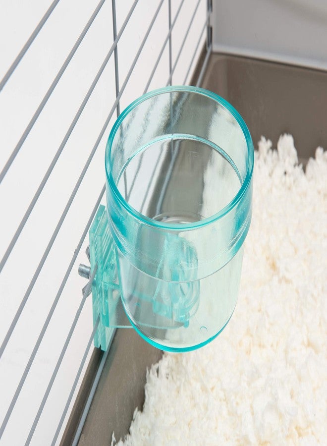 Lixit Quick Lock Removable Cage Bowls for Rabbits, Guinea Pigs, Gerbils, Ferrets, Dogs, Cats, Birds, and Other Small Animals - Made in USA (Blue, 20 Ounce) - Image 5